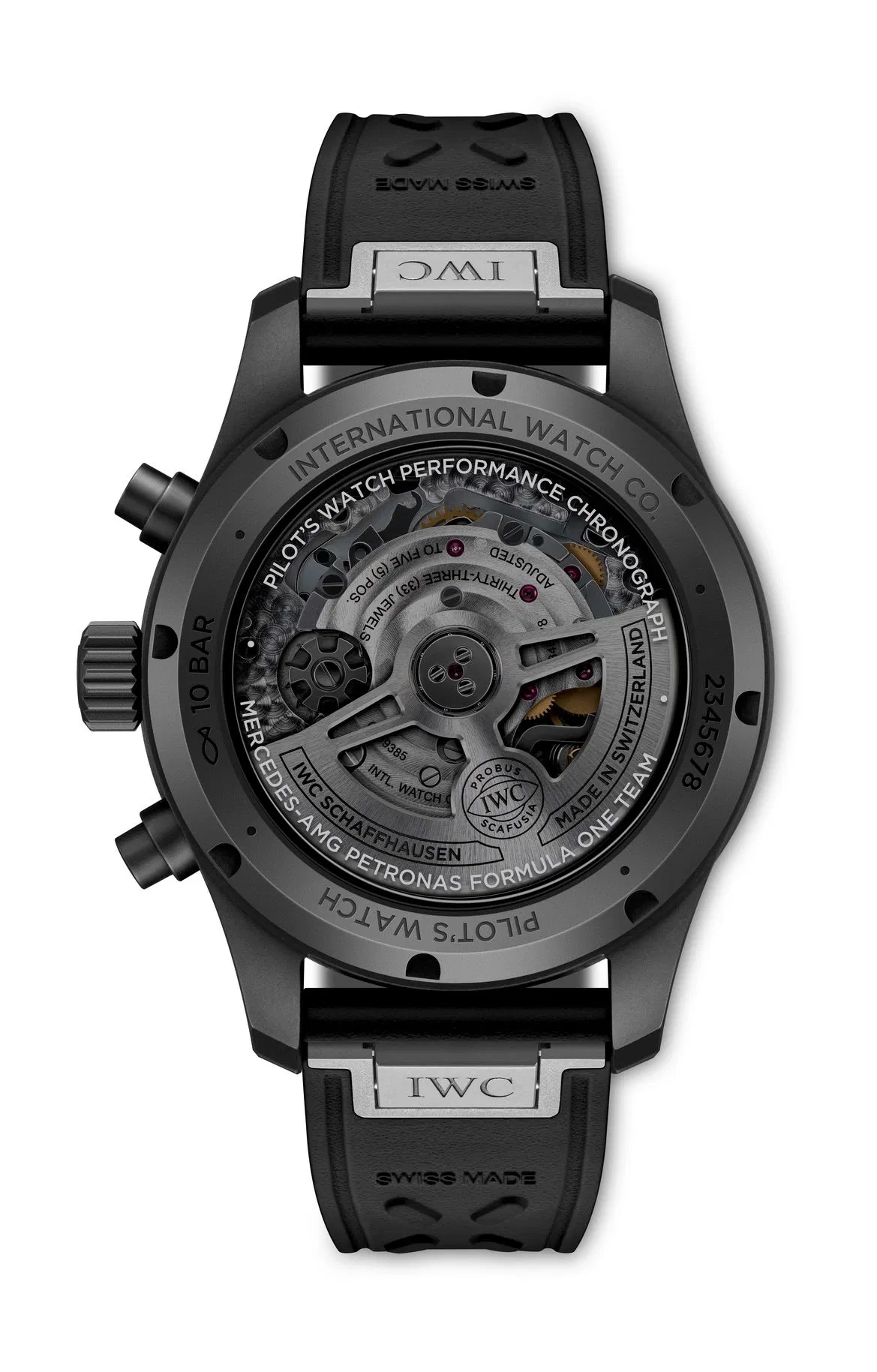 IWC Schaffhausen Pilots watch performance chronograph 41 mercedes amg petronas formula one team iw388306