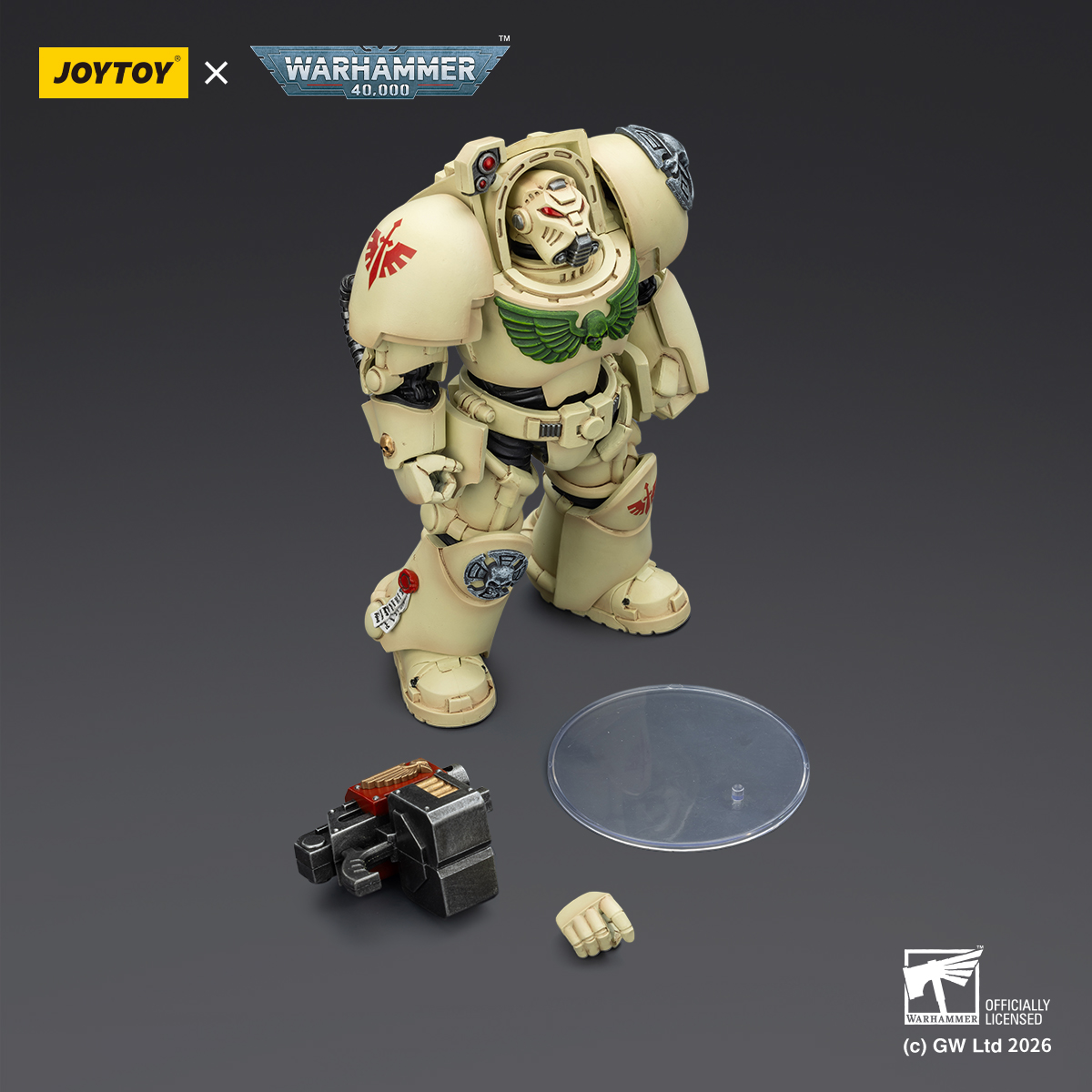 JOYTOY Warhammer 40k 1: 18 Dark Angels Deathwing Terminators - JOYTOY WORLD