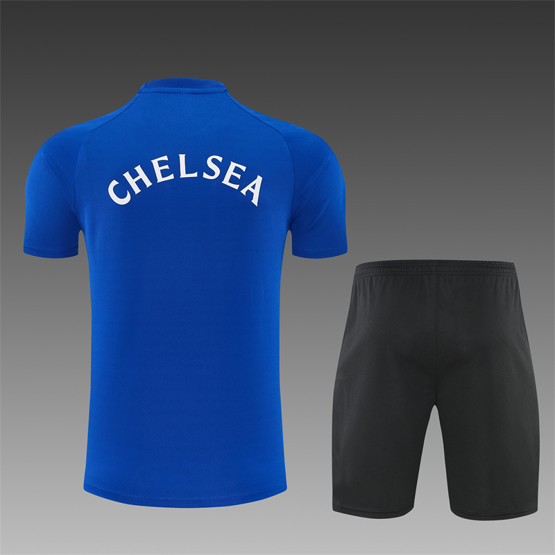 2026/2027 Chelsea Short Sleeve Training Suit (Adult and Children's Set)
