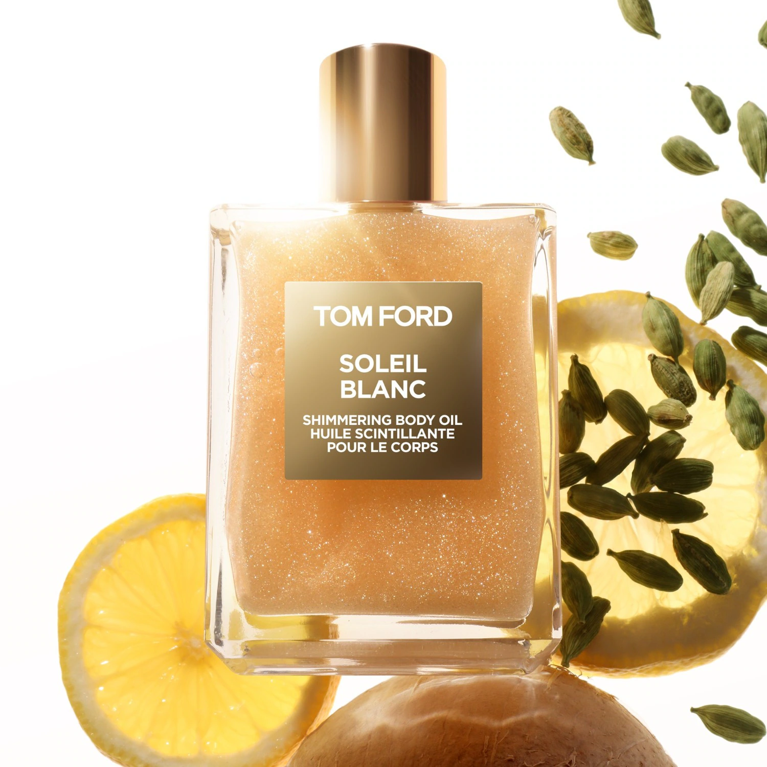 PB SOLEIL BLANC SHIMMERING BODY OIL
