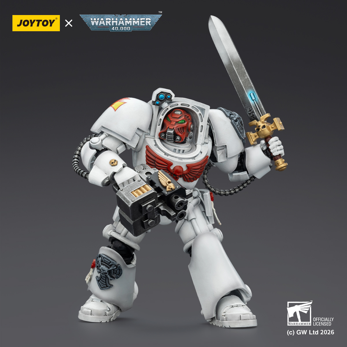 JOYTOY Warhammer 40k 1: 18 White Scars Terminators - JOYTOY WORLD
