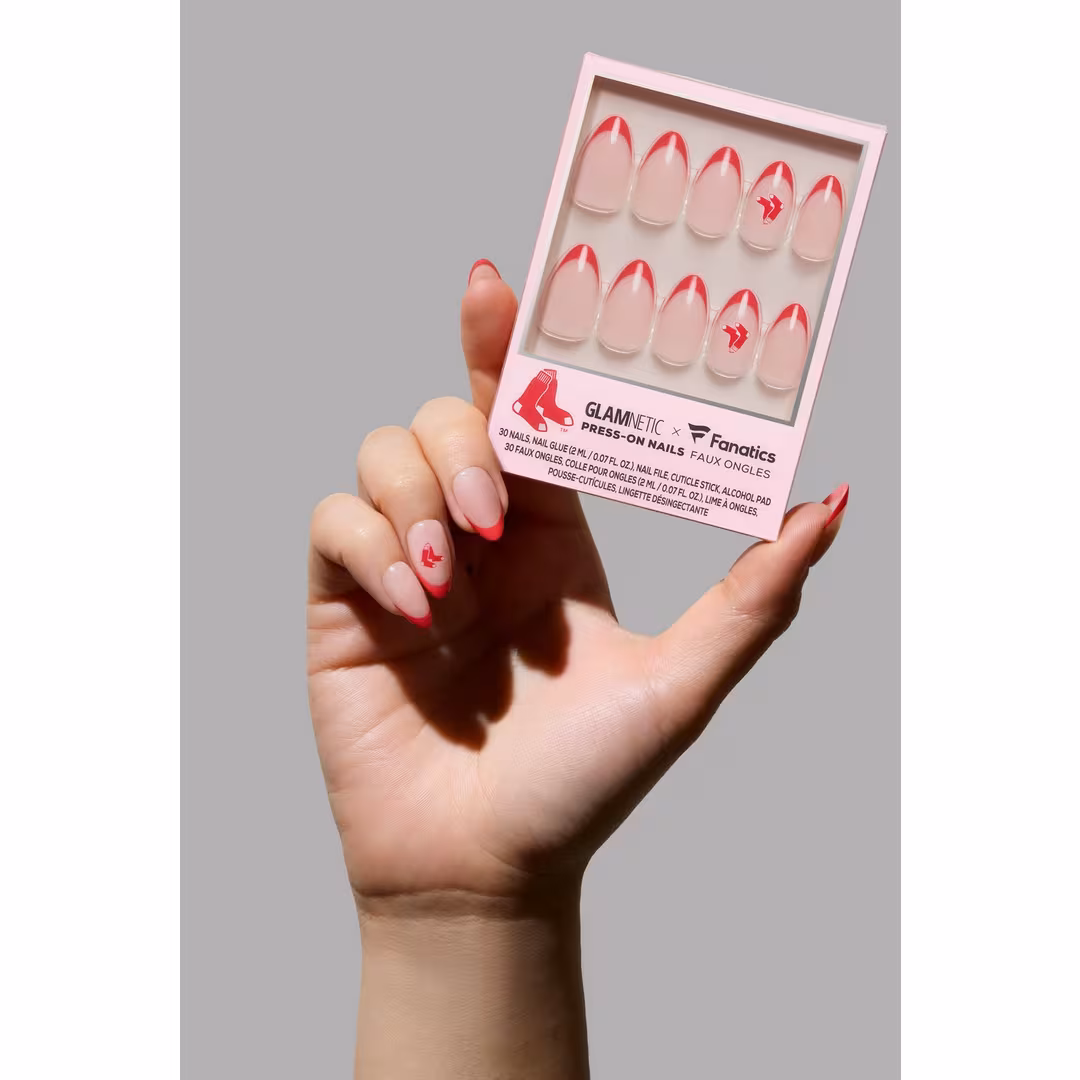 Glamnetic x Fanatics Nail  Boston Red Sox Press-On Nails