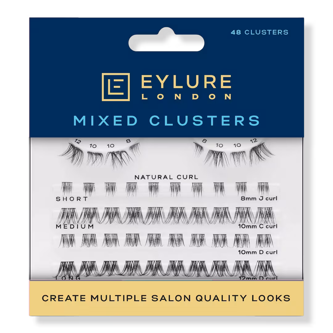 Eylure  Mixed Eyelash Cluster Kit with 4 Cluster Styles