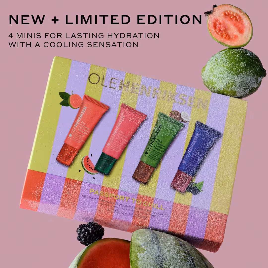 OLEHENRIKSEN  Passport To Chill Mini Pout Preserve Peptide Lip Set