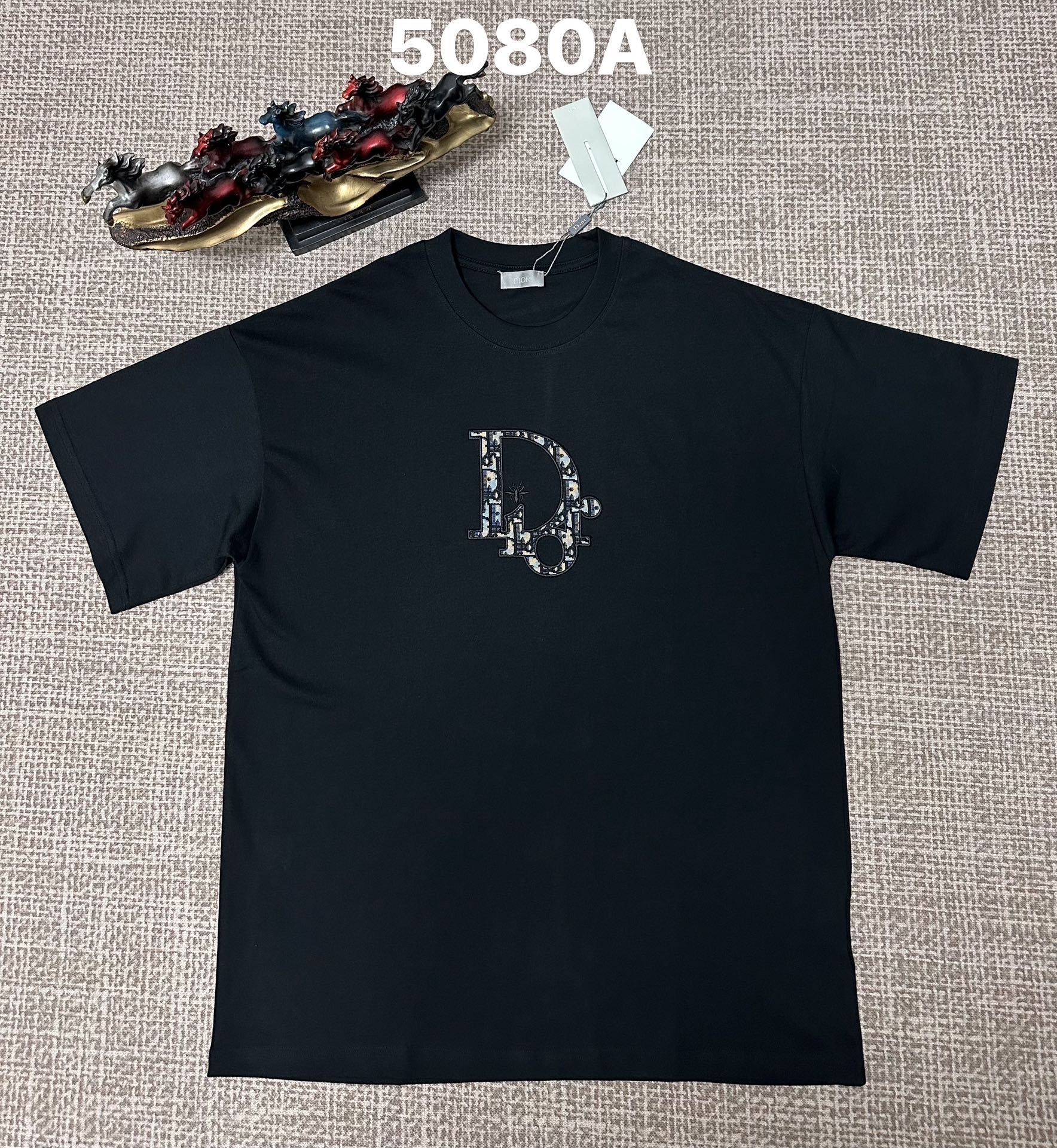 Dior Oblique Italic Logo T-Shirt