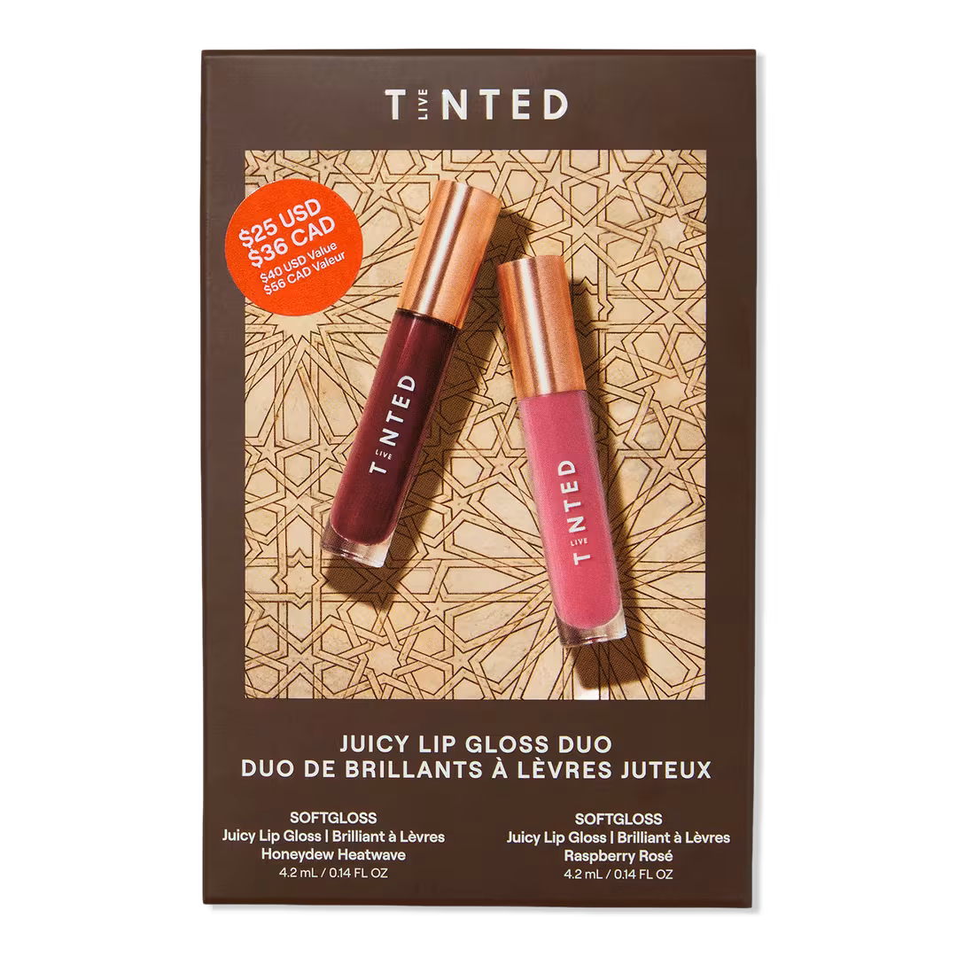 Live Tinted  Juicy Lip Gloss Duo Limited Edition Gift Set