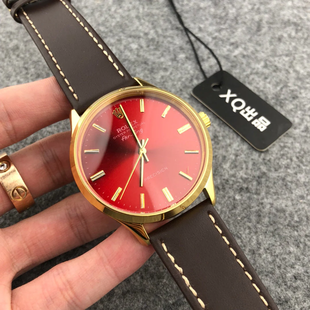 Rolex Watch OYSTER PERPETUAL AIR KING 40MM  LEATHER