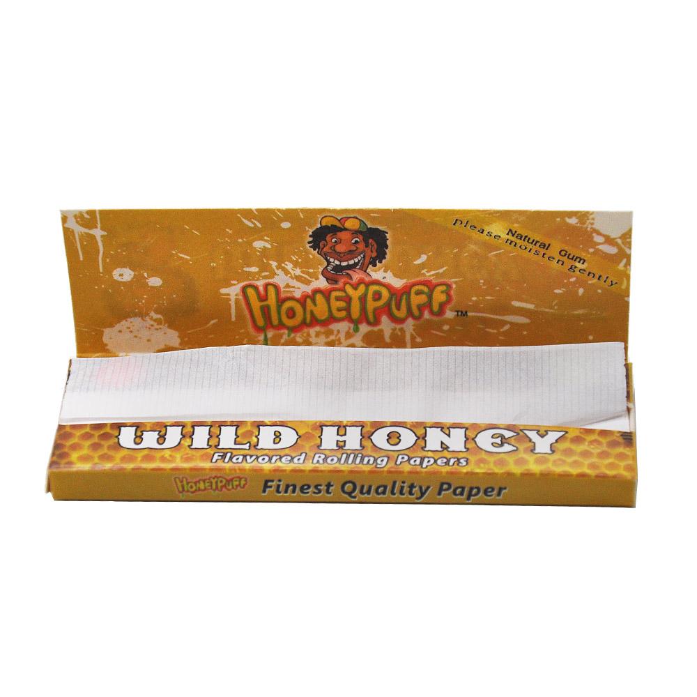 HoneyPuff Wild Honey Flavored Rolling Paper 5 Booklets