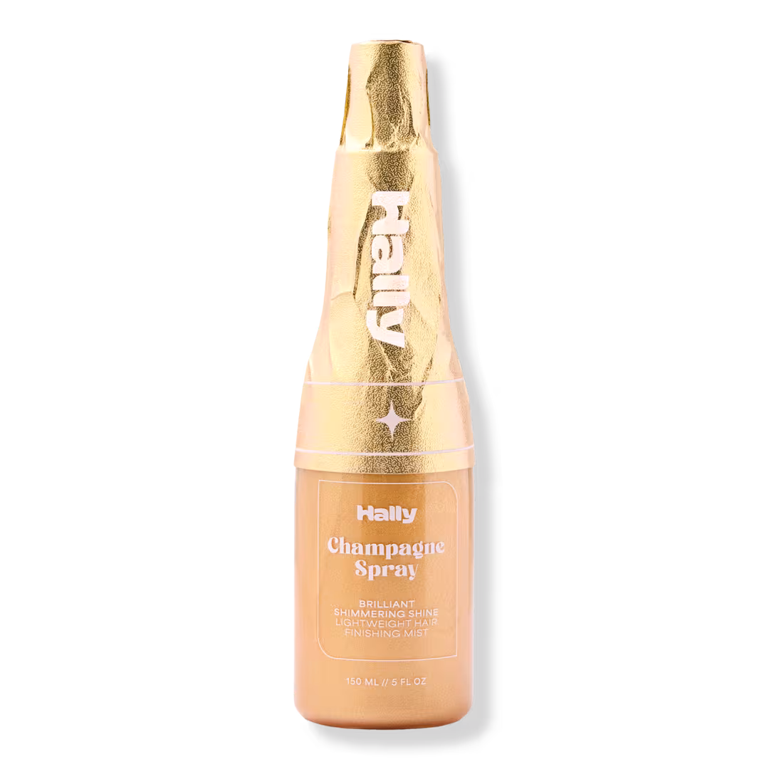 HALLY  Champagne Spray Shimmering Finishing Mist