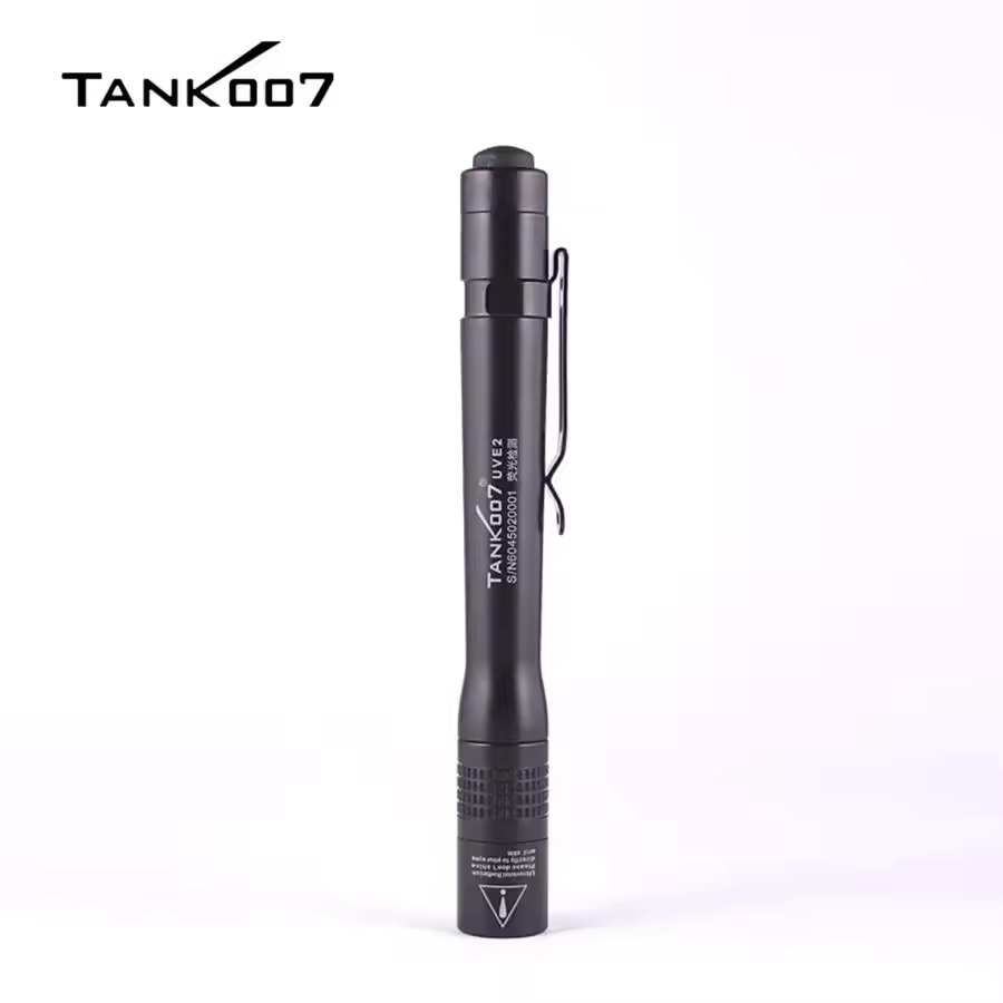 TANK007 UV Flashlight 365nm LED Medical Curing Lamp Ultraviolet Dental Light Pen Light Mini Pen Torch