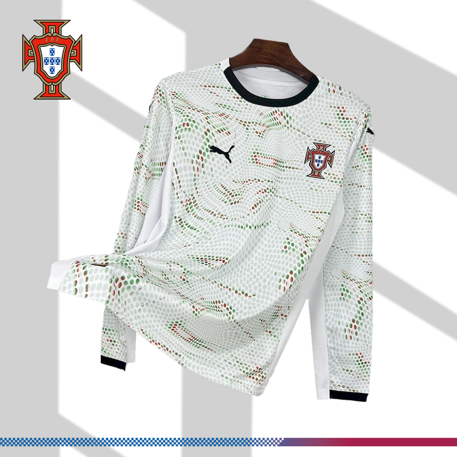 2025/2026 Portugal Away Long Sleeves Football Shirt （Fan Edition）