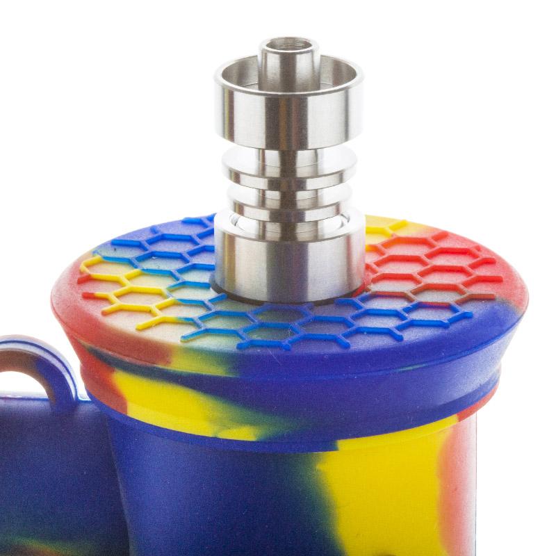 Silicone Mini Dab Rig (Random Color)