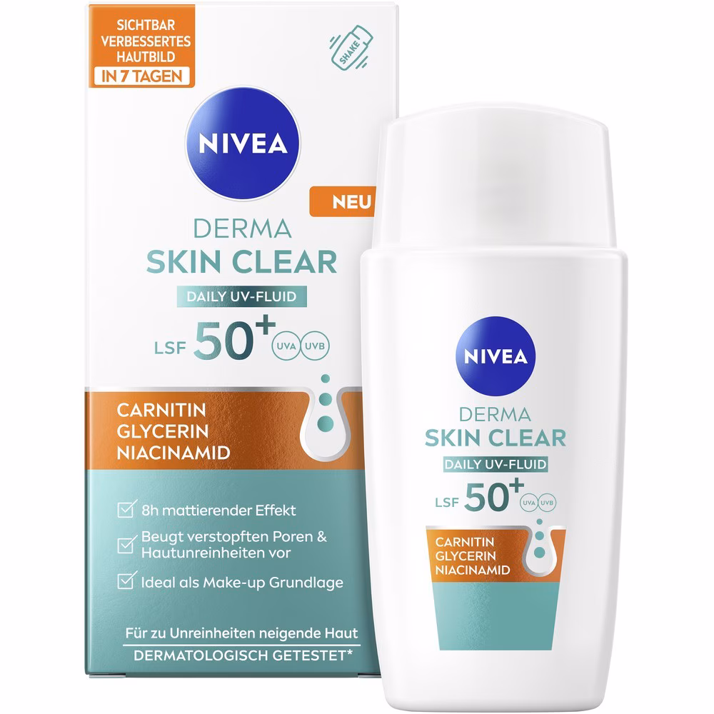 Derma Skin Clear Daily UV Fluid SPF 50+