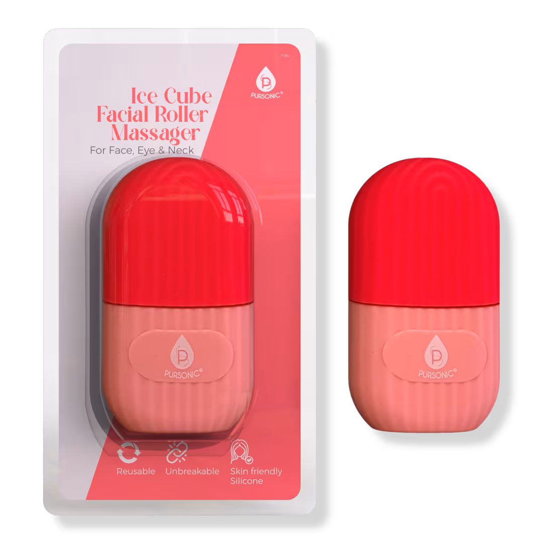 PURSONIC  Ice Cube Facial Roller Massager