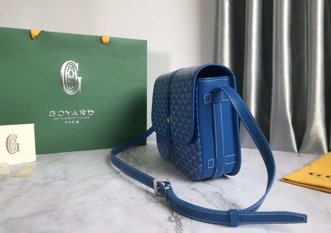 Replica Goyard 2MMLTY01CL01P Belvedere MM Bag GY020183 Blue