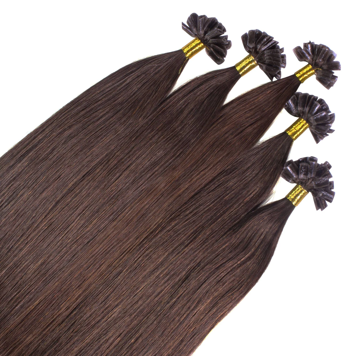 Bonding Extensions Premium Echthaar #5/0 Hellbraun 0,8g