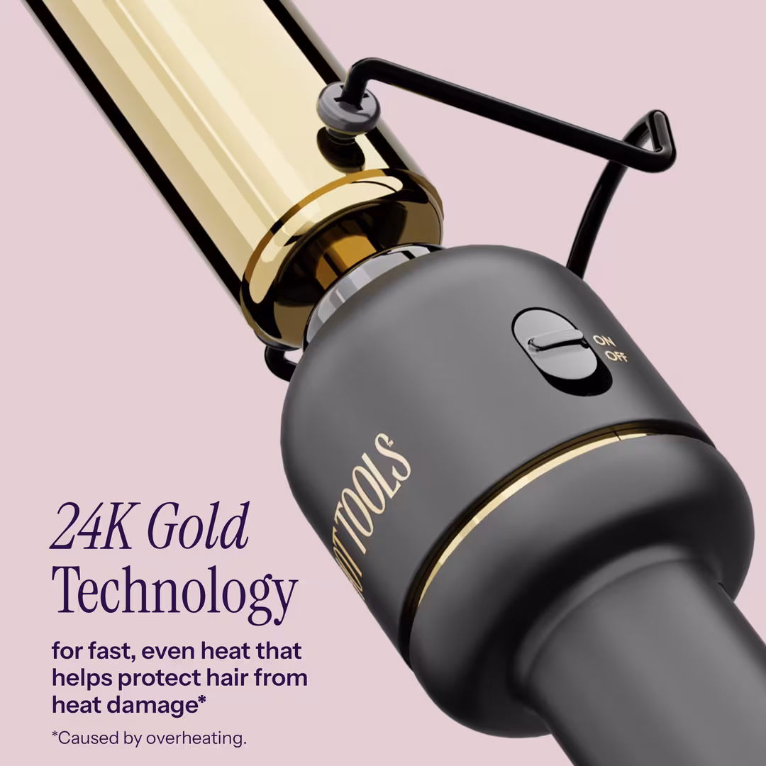 Hot Tools  24K Gold Extended Barrel 1