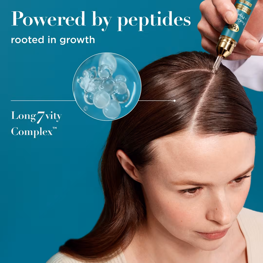 OGX  ProGrowth + Peptide Hair Strengthening Scalp Serum