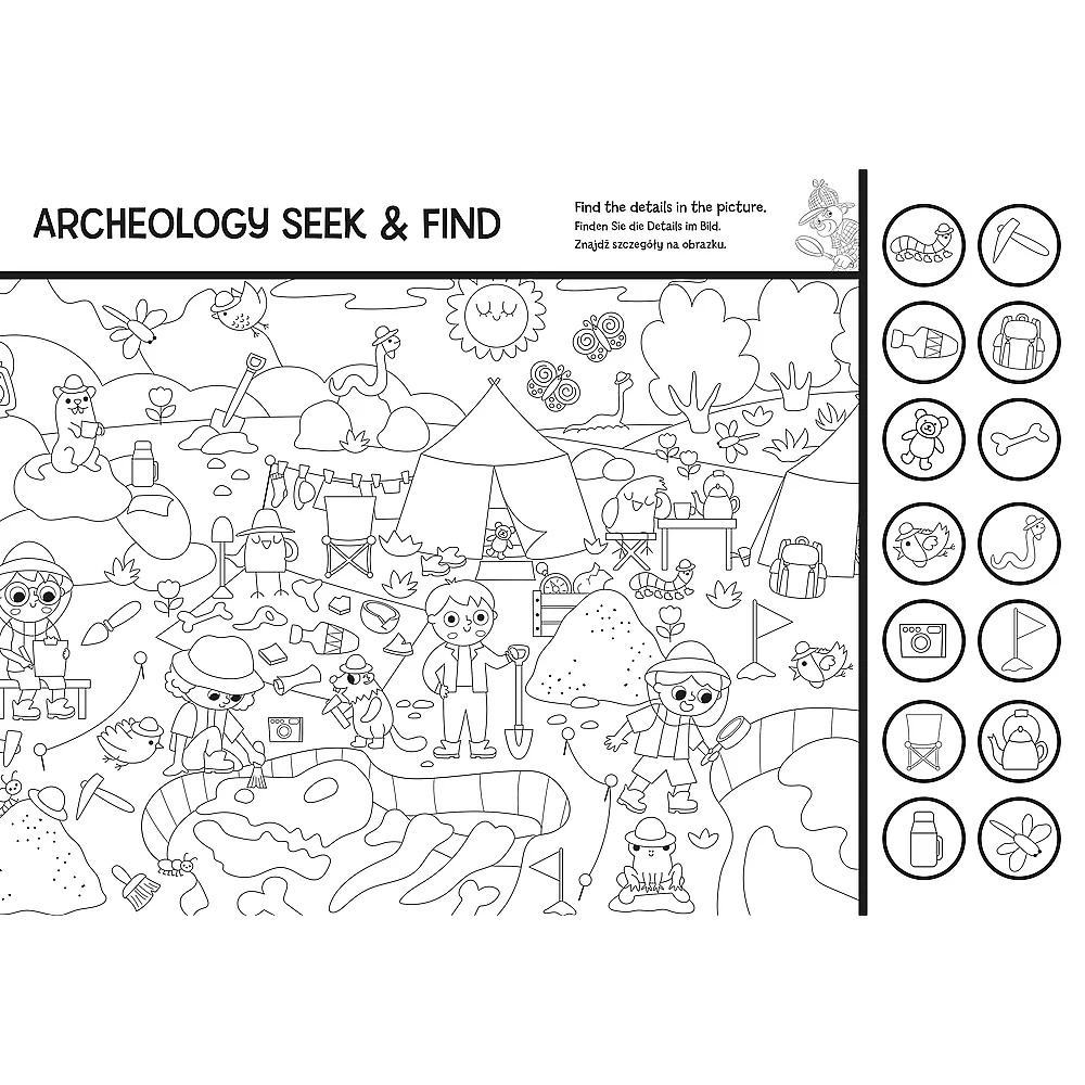 Książka Aktywizująca Spy Guy, Szukaj I Znajdź