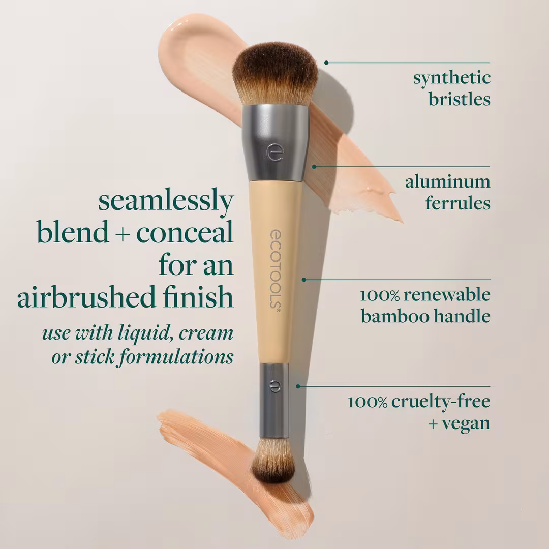 EcoTools  Blend + Conceal Dual-Ended Brush