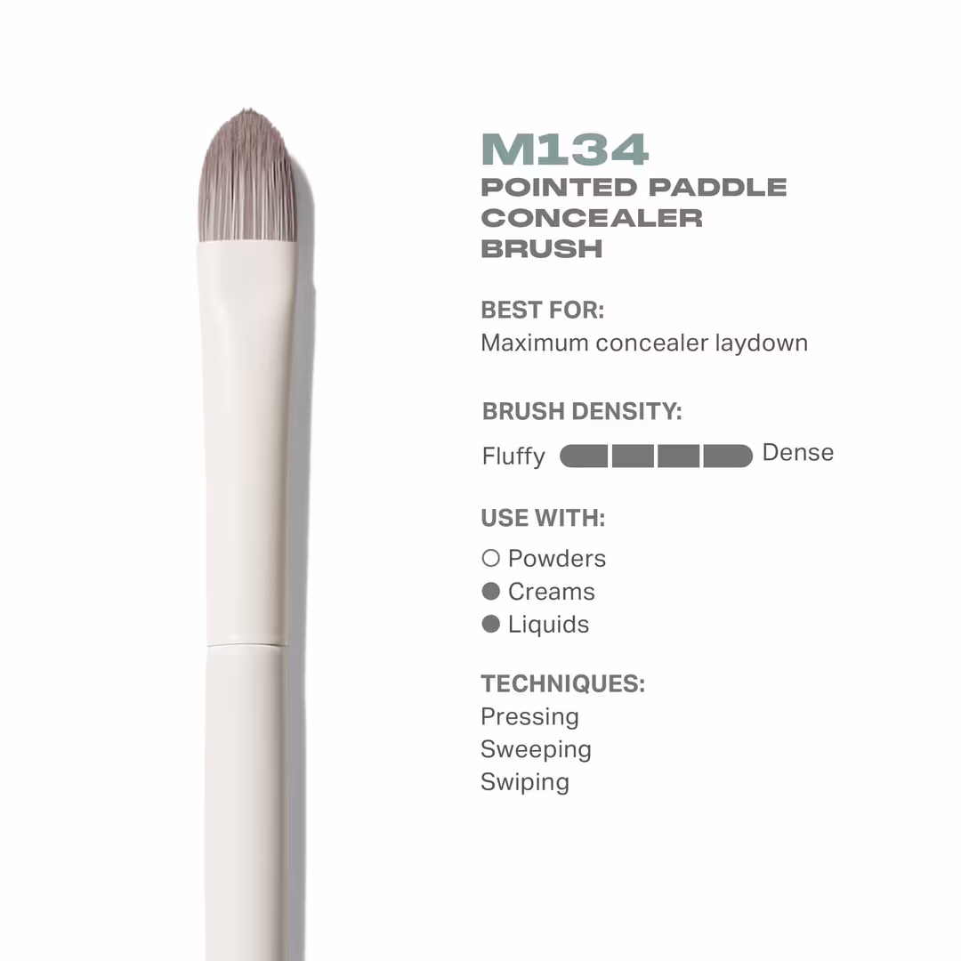Morphe  M134 Pointed Paddle Concealer Brush