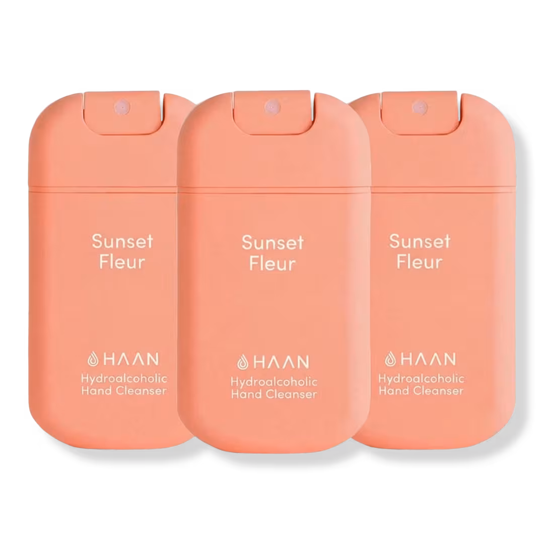 HAAN  Hand Cleanser Sunset Fleur for Unisex 3pc Set