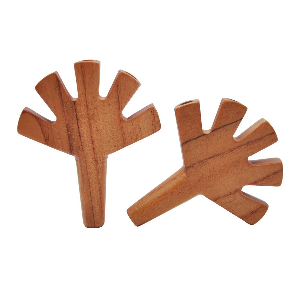 Five Hole Joint Holder Wood Pipe
