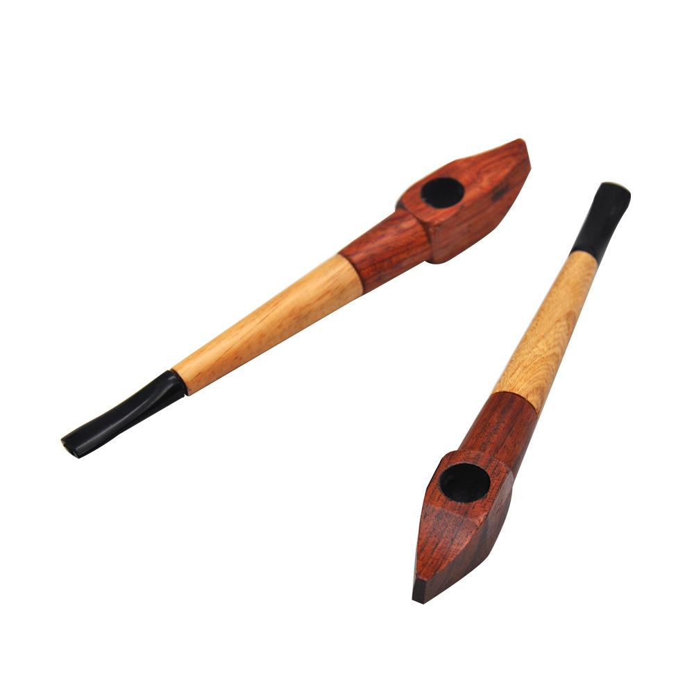 Long Handle Wooden Pipe