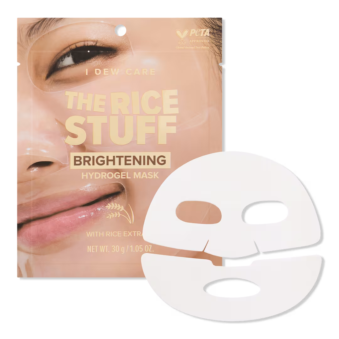 I Dew Care  The Rice Stuff Brightening Hydrogel Mask