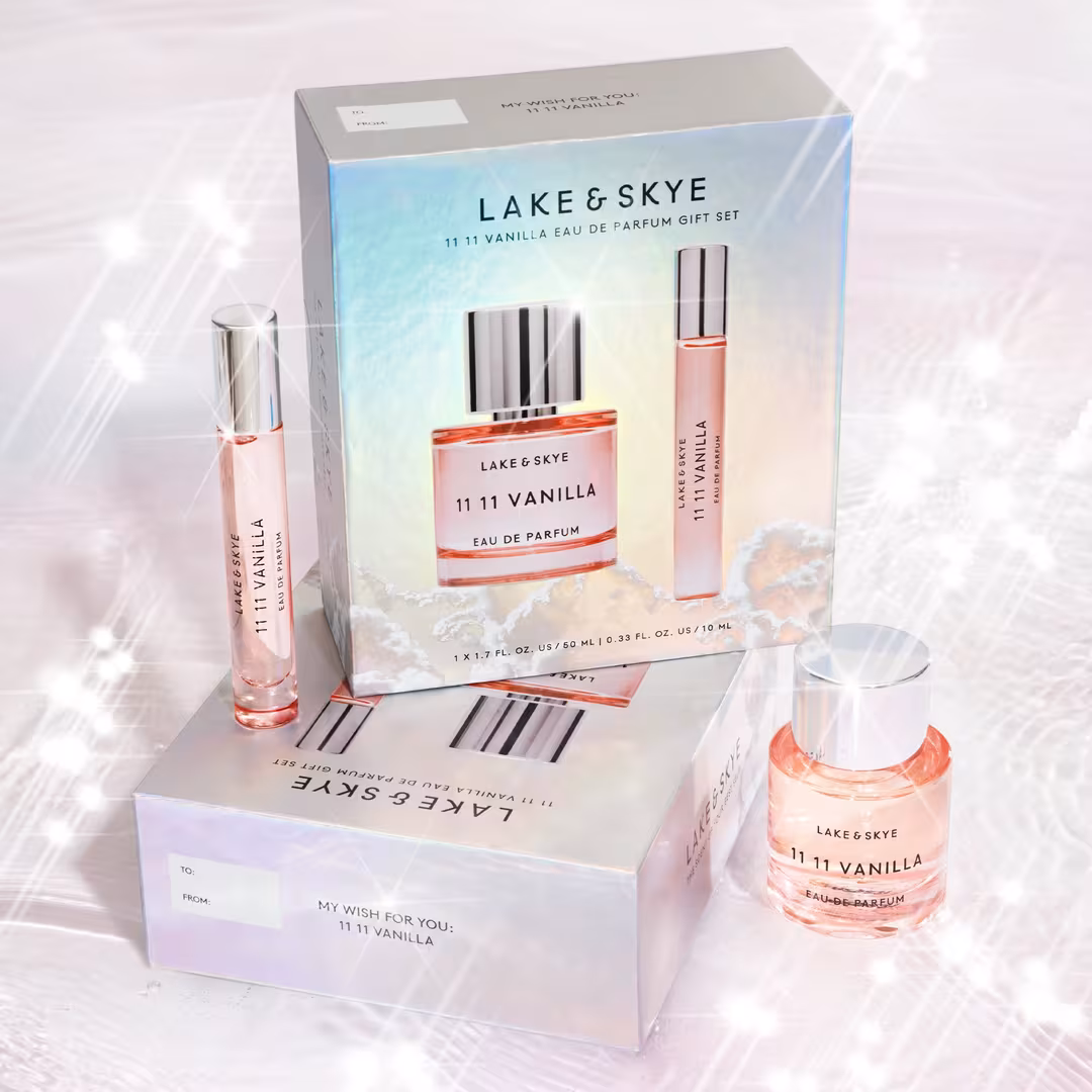 Lake & Skye  Limited Edition 11 11 Vanilla Eau de Parfum Duo Gift Set