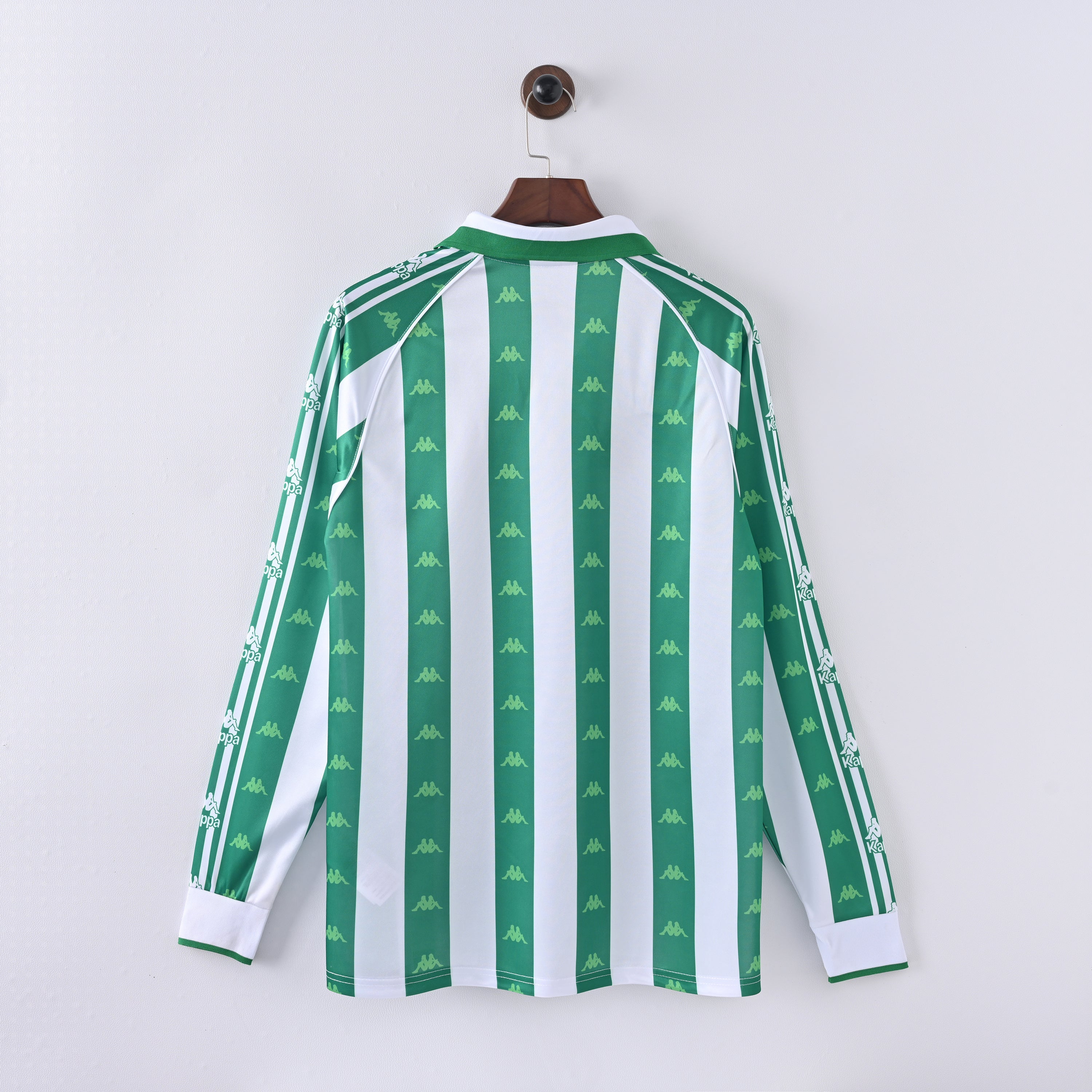 Betis Seville Long Sleeve Retro Vintage Home Jersey Men 1995-1997