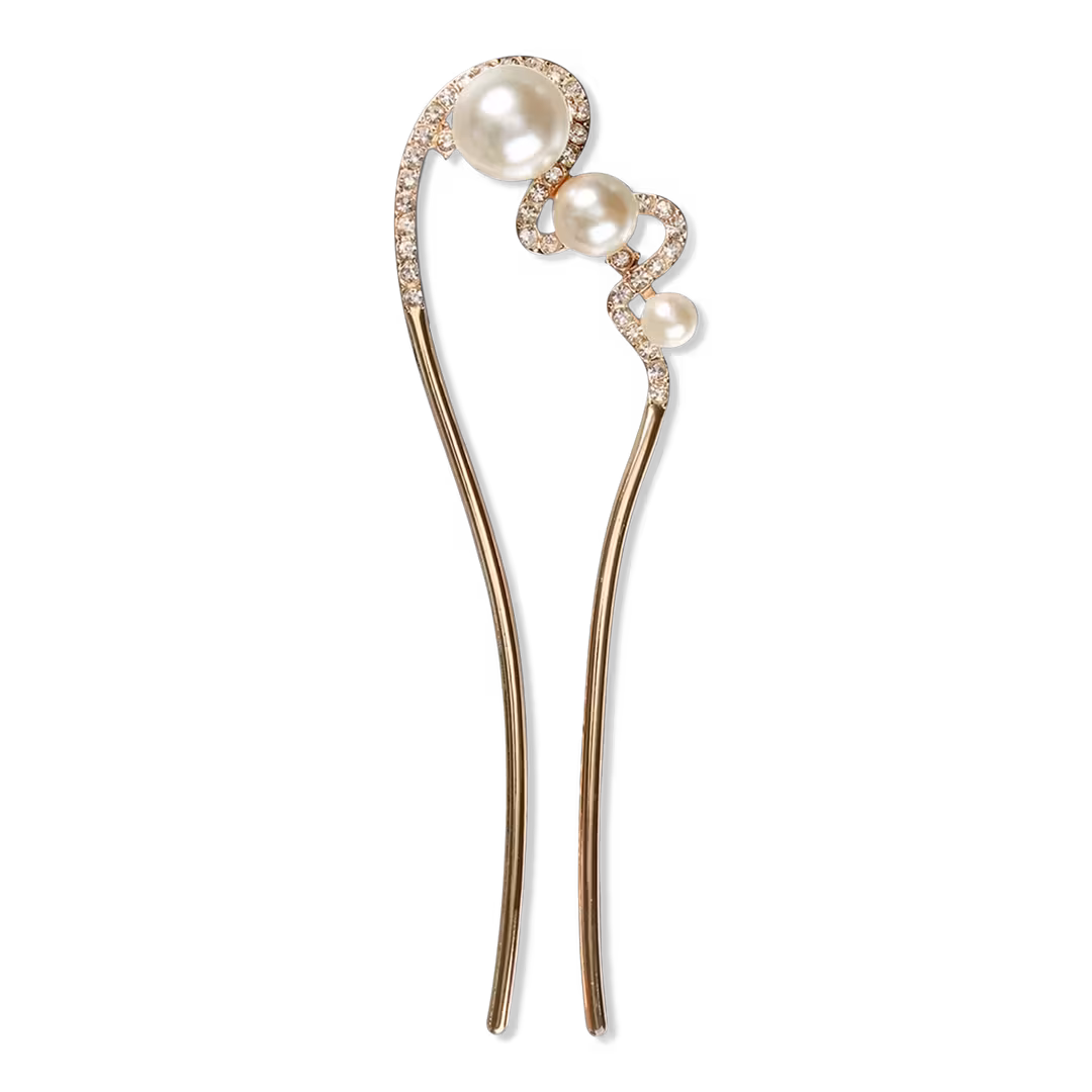 Conair Accessories  Rhinestone and Faux Pearl Hair Pin