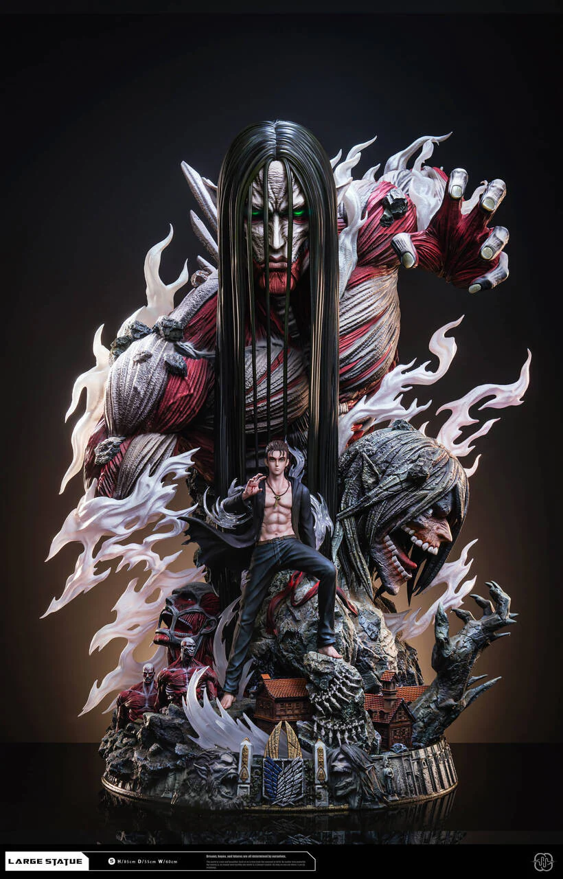 Attack on Titan - Eren Jaeger | 1:6 Resin Statue | by Hertz Studio