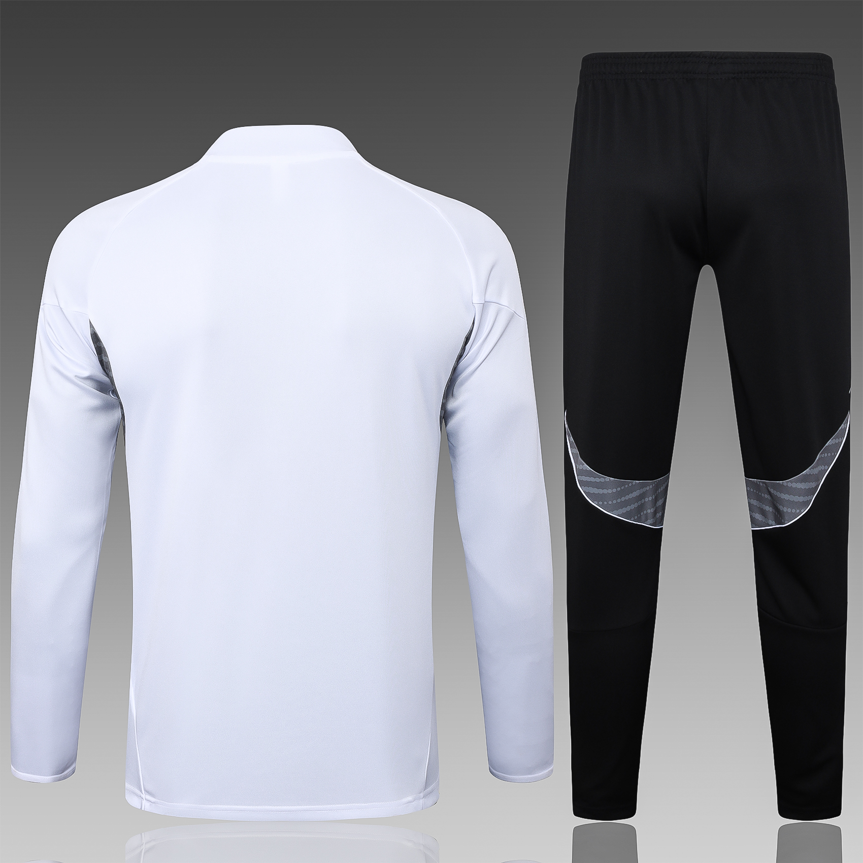 2024/2025 Real Madrid White Adult Half Zip Training Kit (Adult Kit)