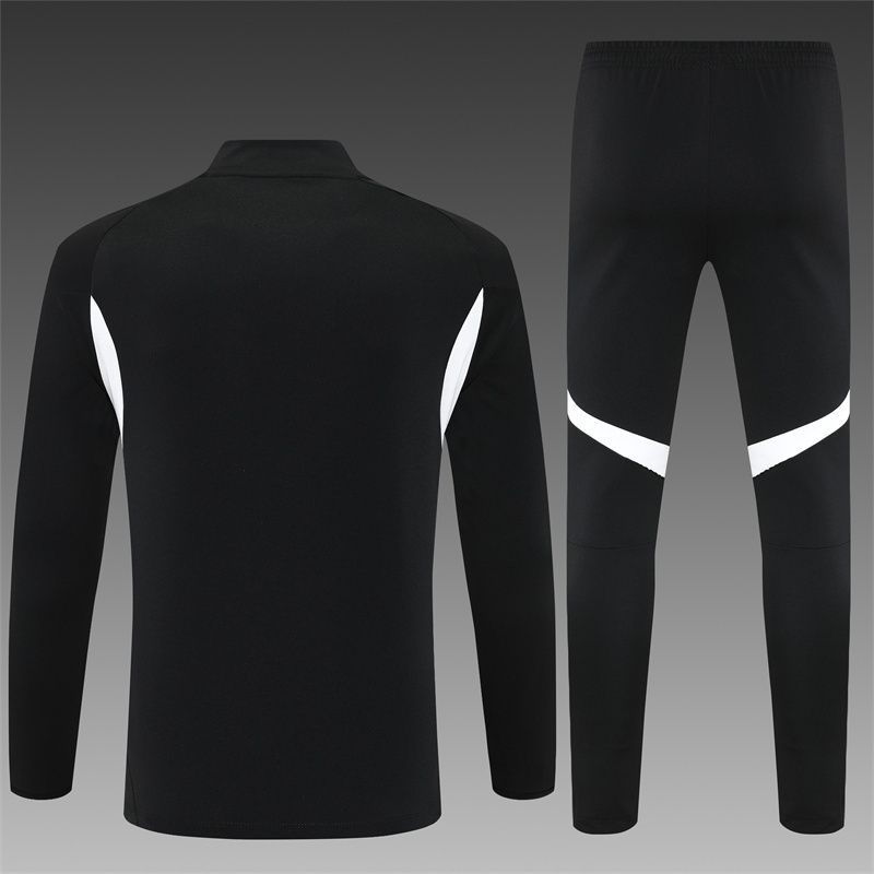25/26 Liverpool black Half Zip Training Kit (Adult Kids Kit)