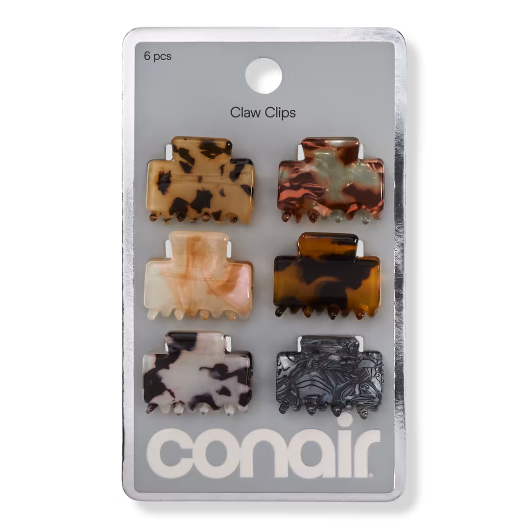 Conair Accessories  Mini Acrylic Claw Clips