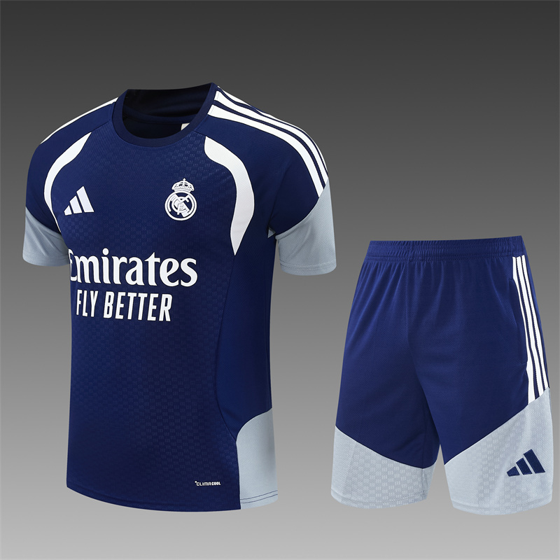 2026/2027 Real Madrid Short Sleeve Training Wear ( Adult kit Kids )