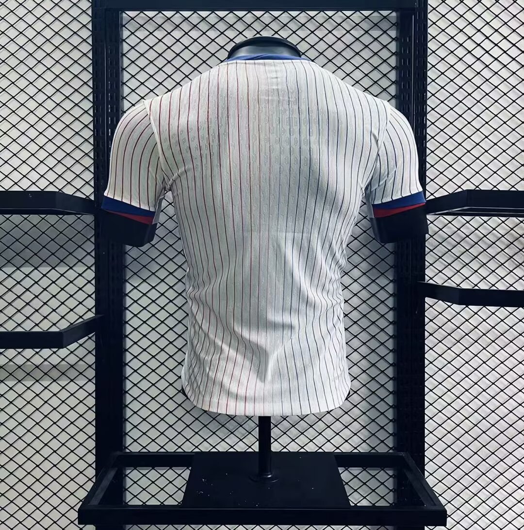 France 2024-25 Euro Away Jersey Player Version
