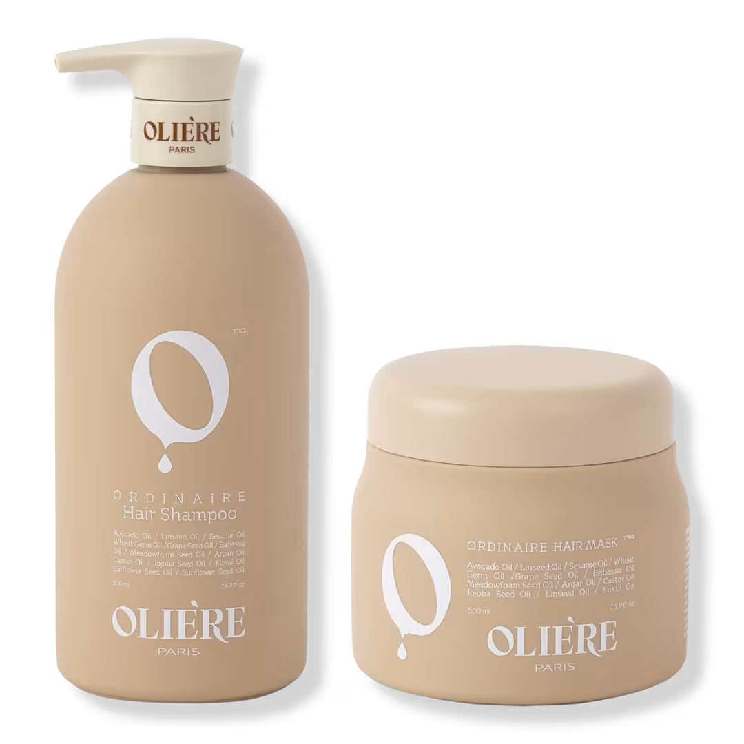 Oliere Paris  Ordinaire Nourishing Hydrating Shampoo & Repair Mask Duo