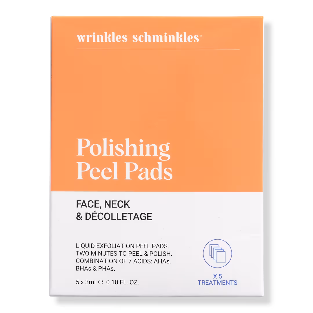 Wrinkles Schminkles  Face, Neck & Décolletage Peel Pads