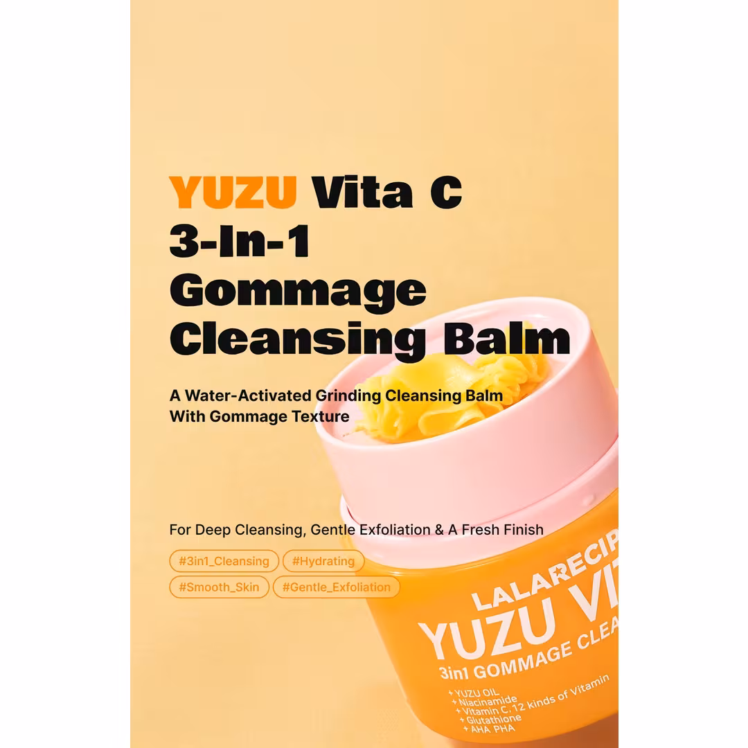 LALARECIPE  Vita C 3-in-1 Gommage Cleansing Balm