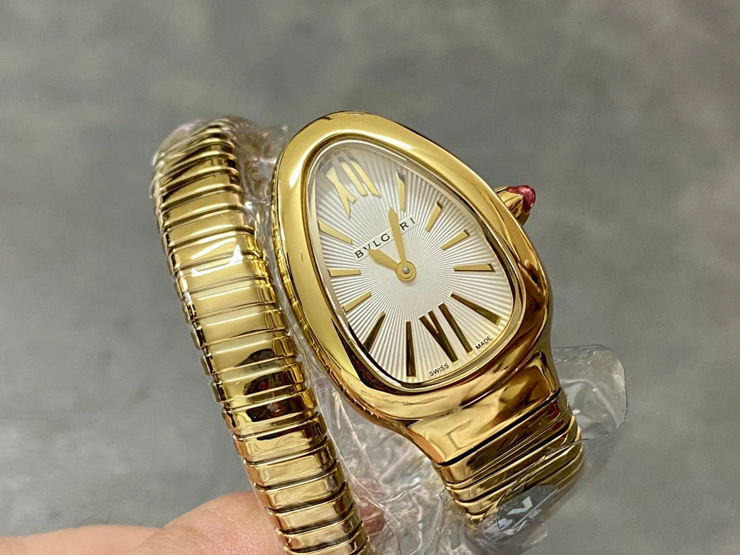 BVL WatchSERPENTI SPIGA GOLD WHITE DIAL