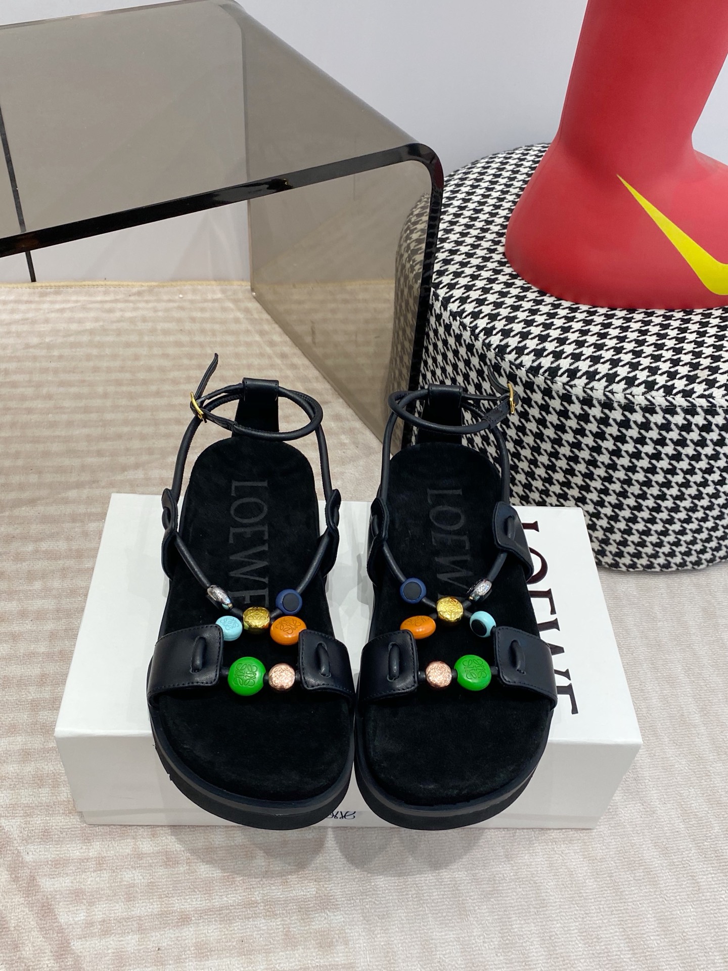 Loewe Pebble Sandals