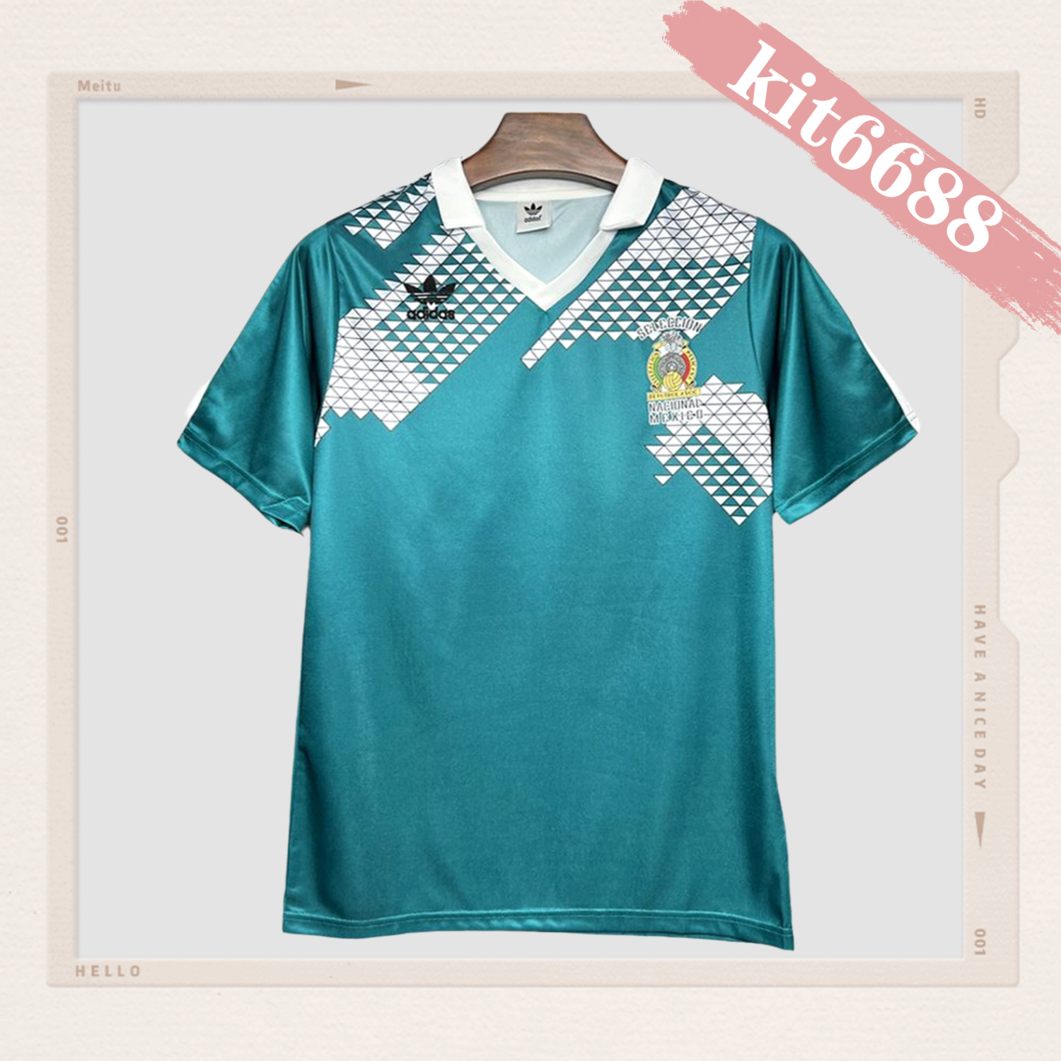 1990 Mexico Home Retro Football Shirt