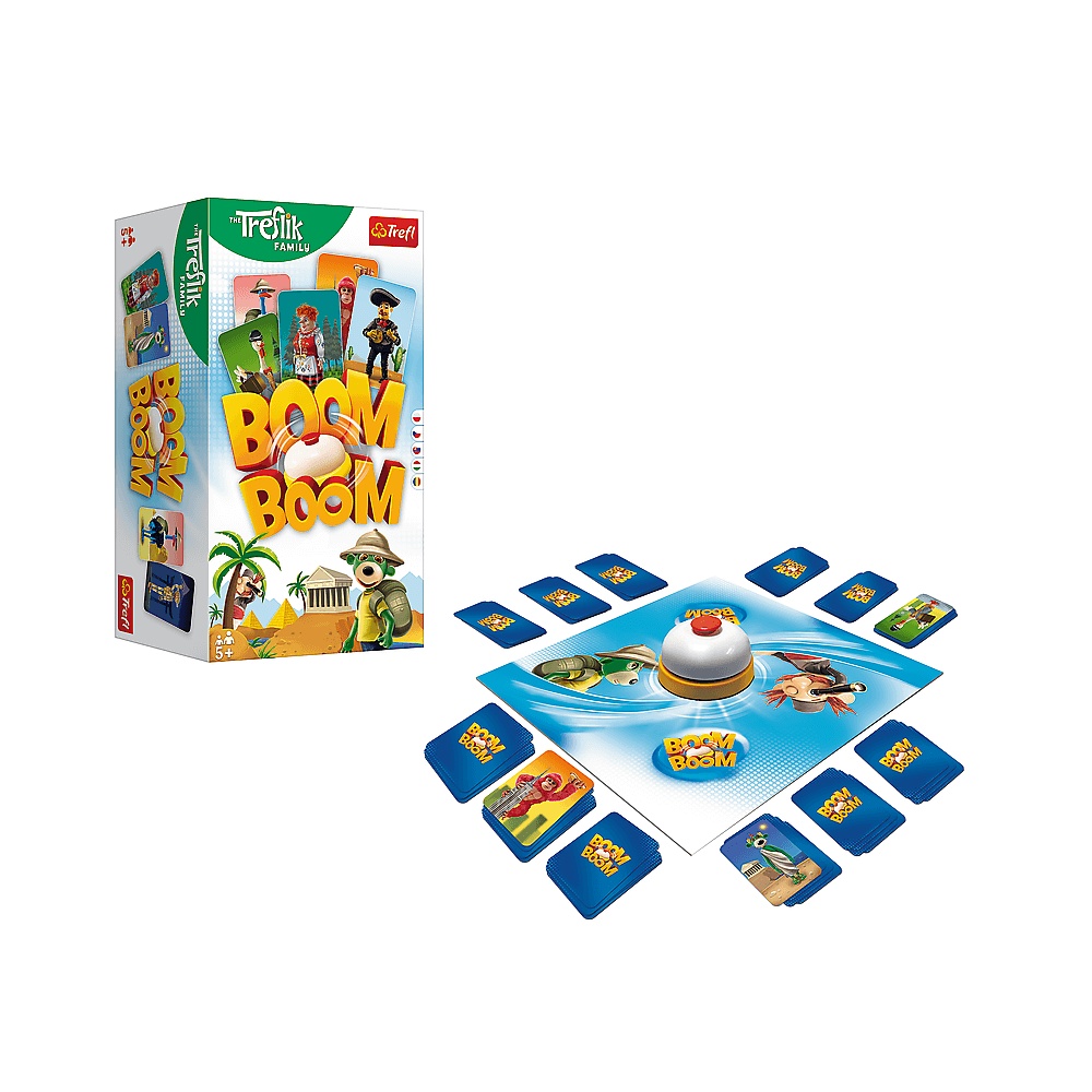 Gra Zręcznościowa Boom Boom Rodzina Treflików