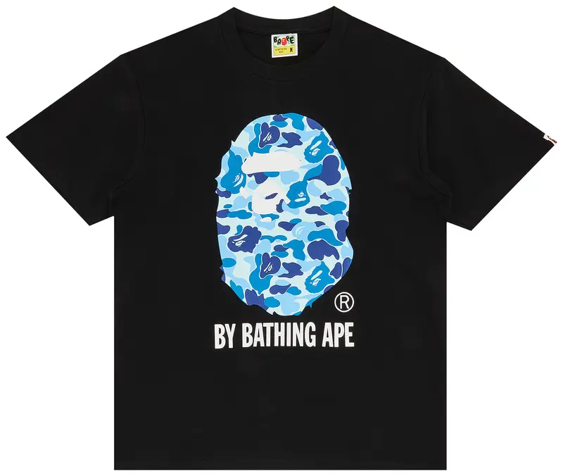 BAPE ABC Camo By Bathing Ape Tee Black/Blue