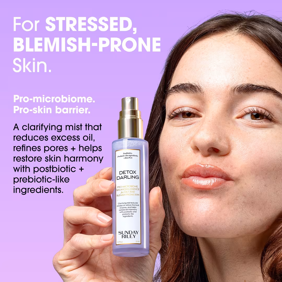 SUNDAY RILEY  Detox Darling Pro-Microbiome Balancing Essence Mist