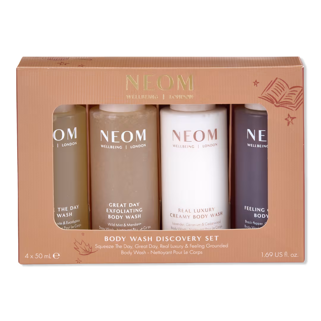NEOM Wellbeing  Body Wash Discover Set