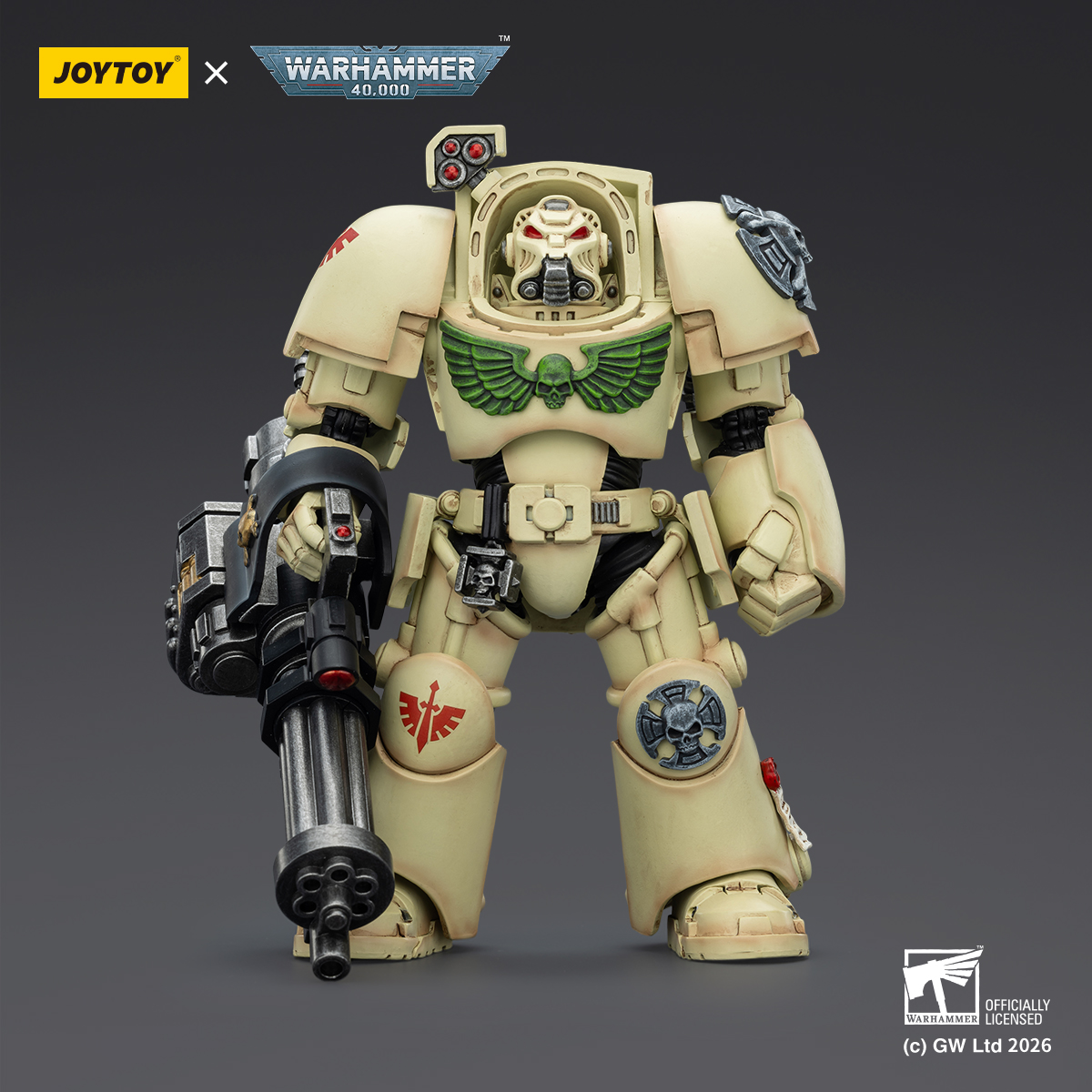 JOYTOY Warhammer 40k 1: 18 Dark Angels Deathwing Terminators - JOYTOY WORLD