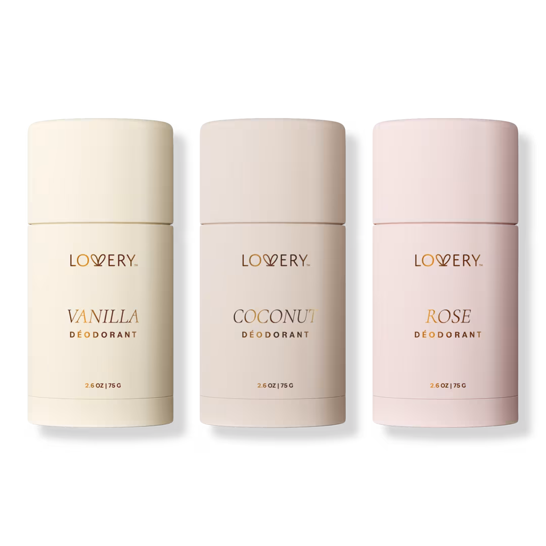 Lovery  Scented Natural Deodorant Gift Set